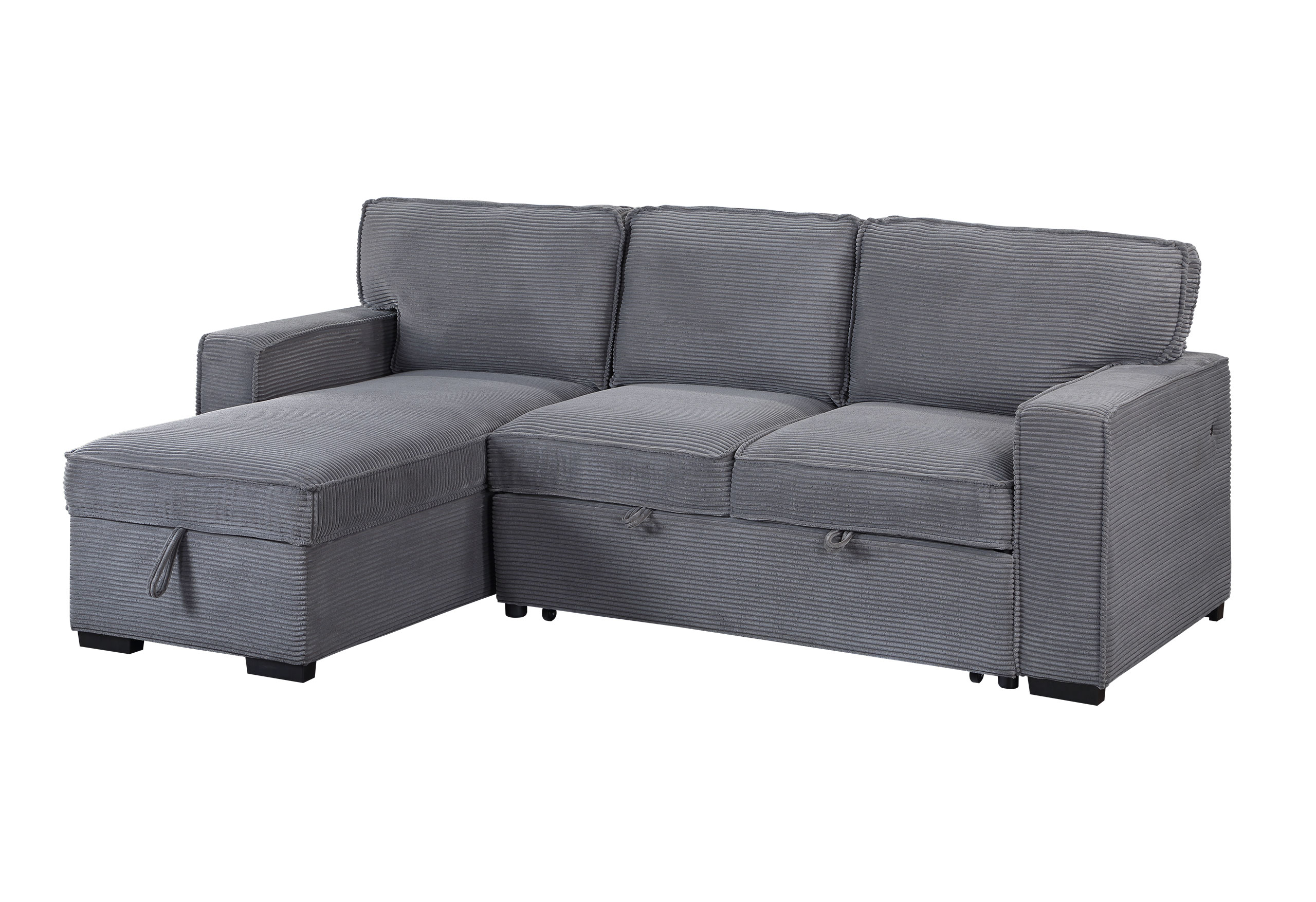 U0203 - Reversible Sofa Bed - Light Gray - Image 6