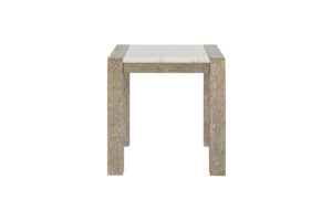 T1321 - End Table - Natural / White
