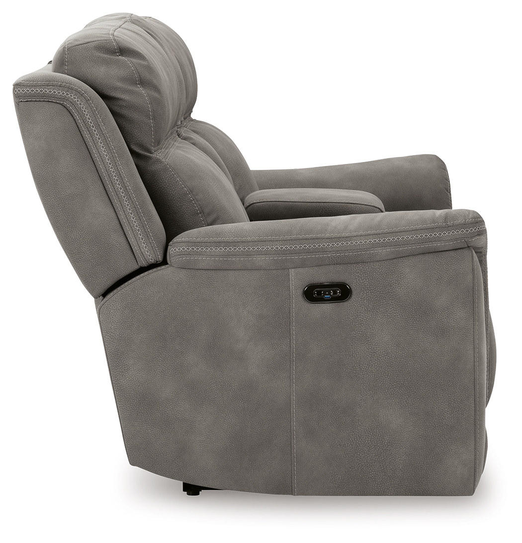 Next-Gen Durapella - Reclining Power Loveseat With Console - Image 18
