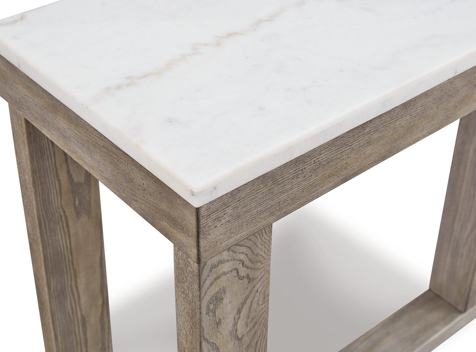 Loyaska - Sofa Table - Brown / Ivory - Image 6