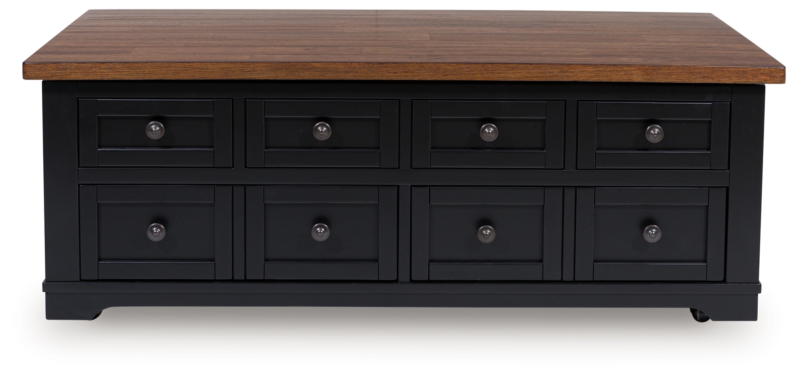 Wildenauer - Lift Top Cocktail Table - Brown / Black - Image 4