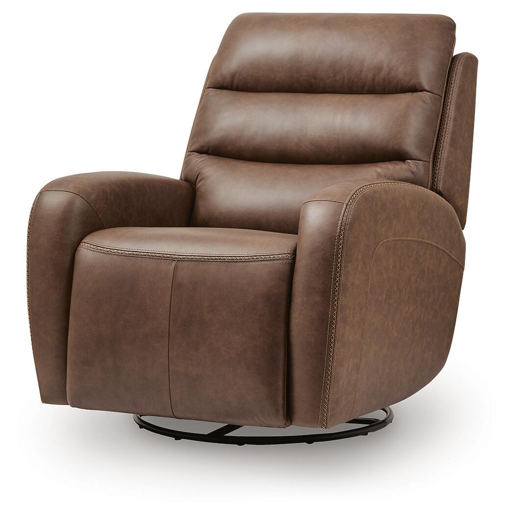 Motion-Max - Swivel Glider Power Recliner - Saddle - Image 5