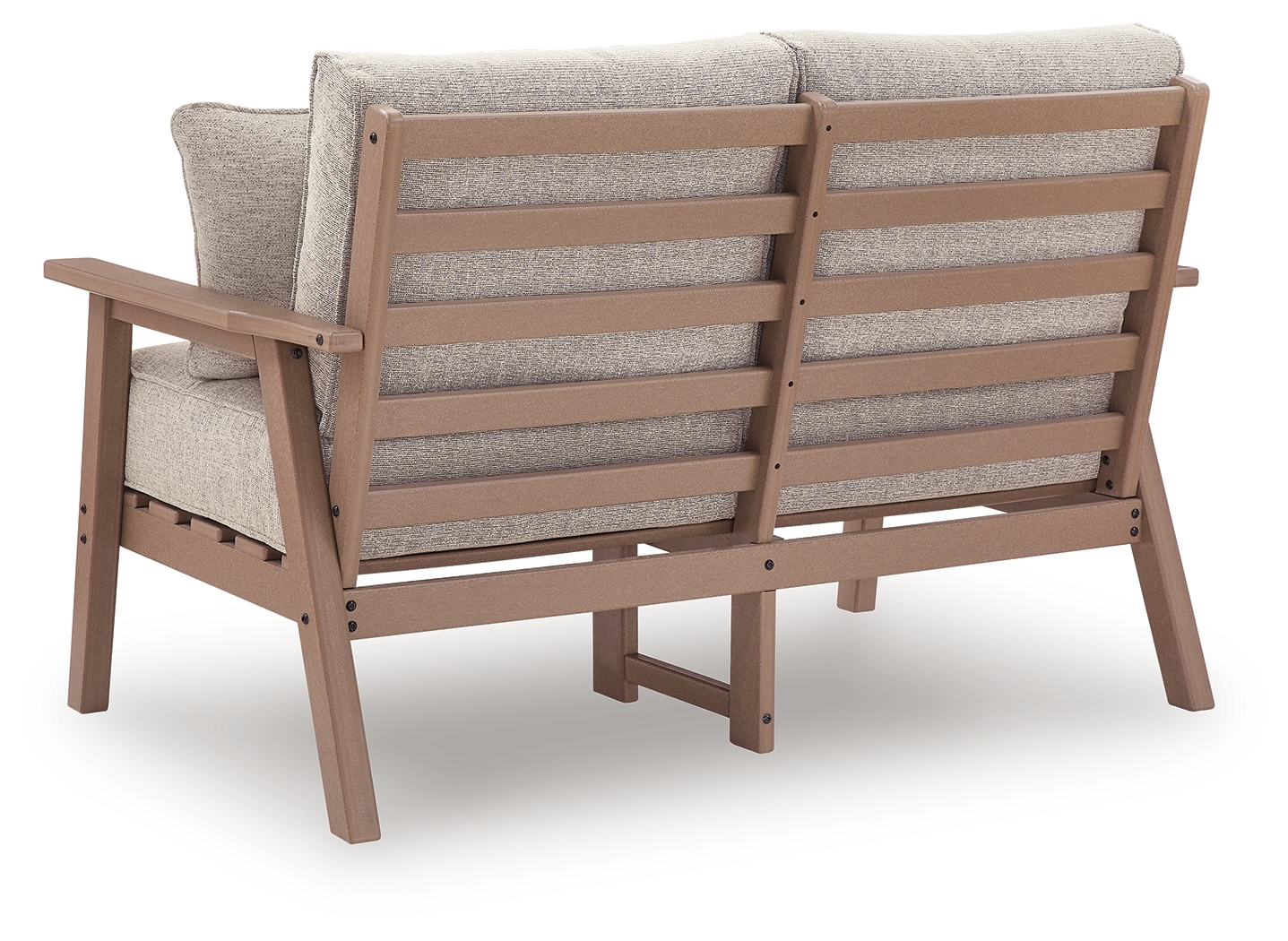 Grover Beach - Loveseat With Cushion - Driftwood - Image 4