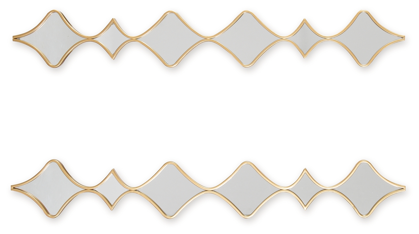 Harriswood - Accent Mirror Set (Set of 2) - Gold Finish - Image 4