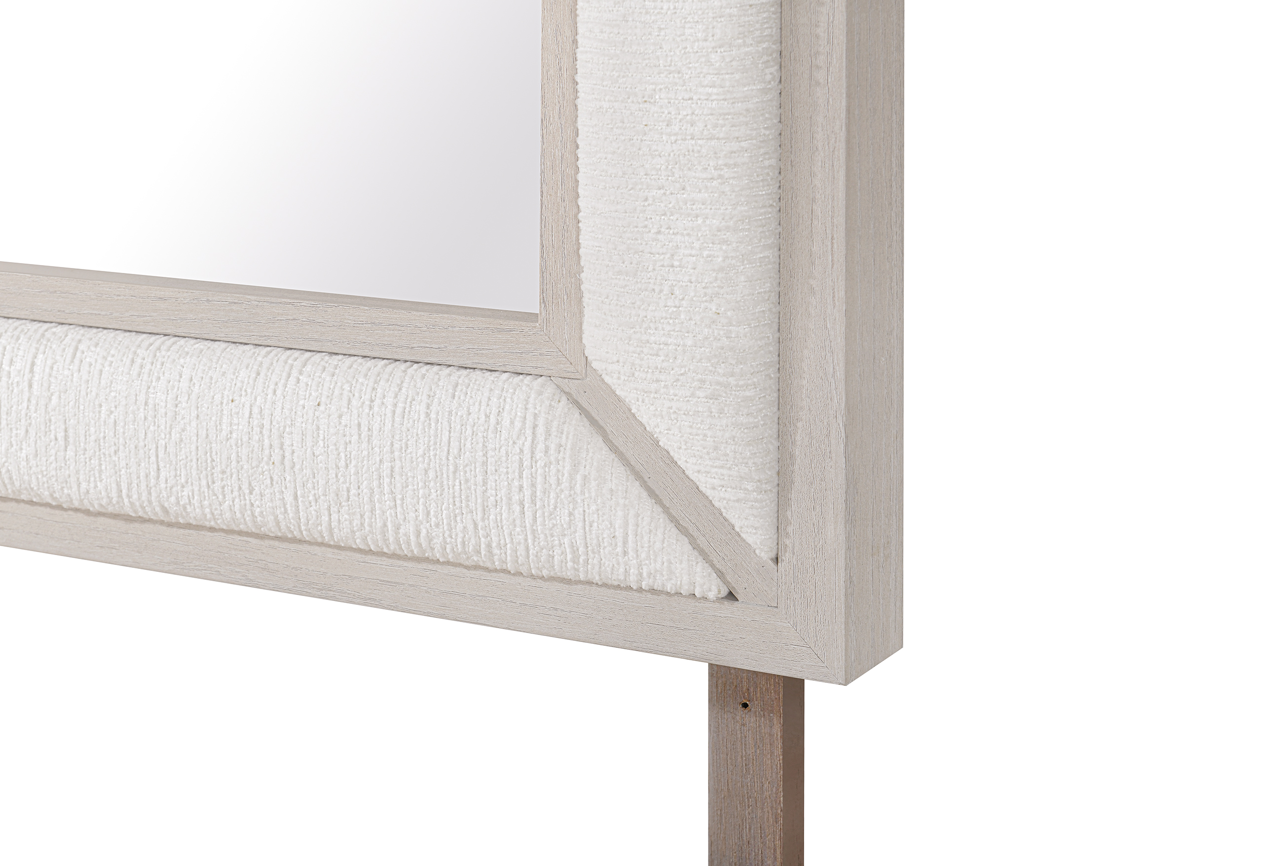 Clara - Upholstered Mirror - Beige - Image 2
