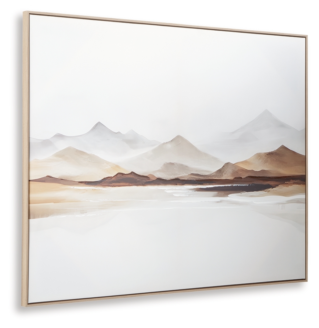Karalen - Wall Art - White / Gray / Brown - Image 3