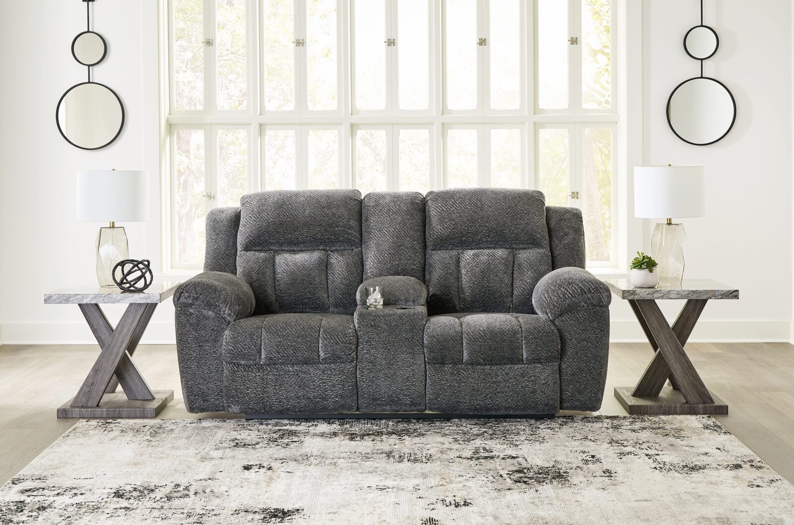 Frohn - Dbl Reclining Loveseat With Console - Image 3