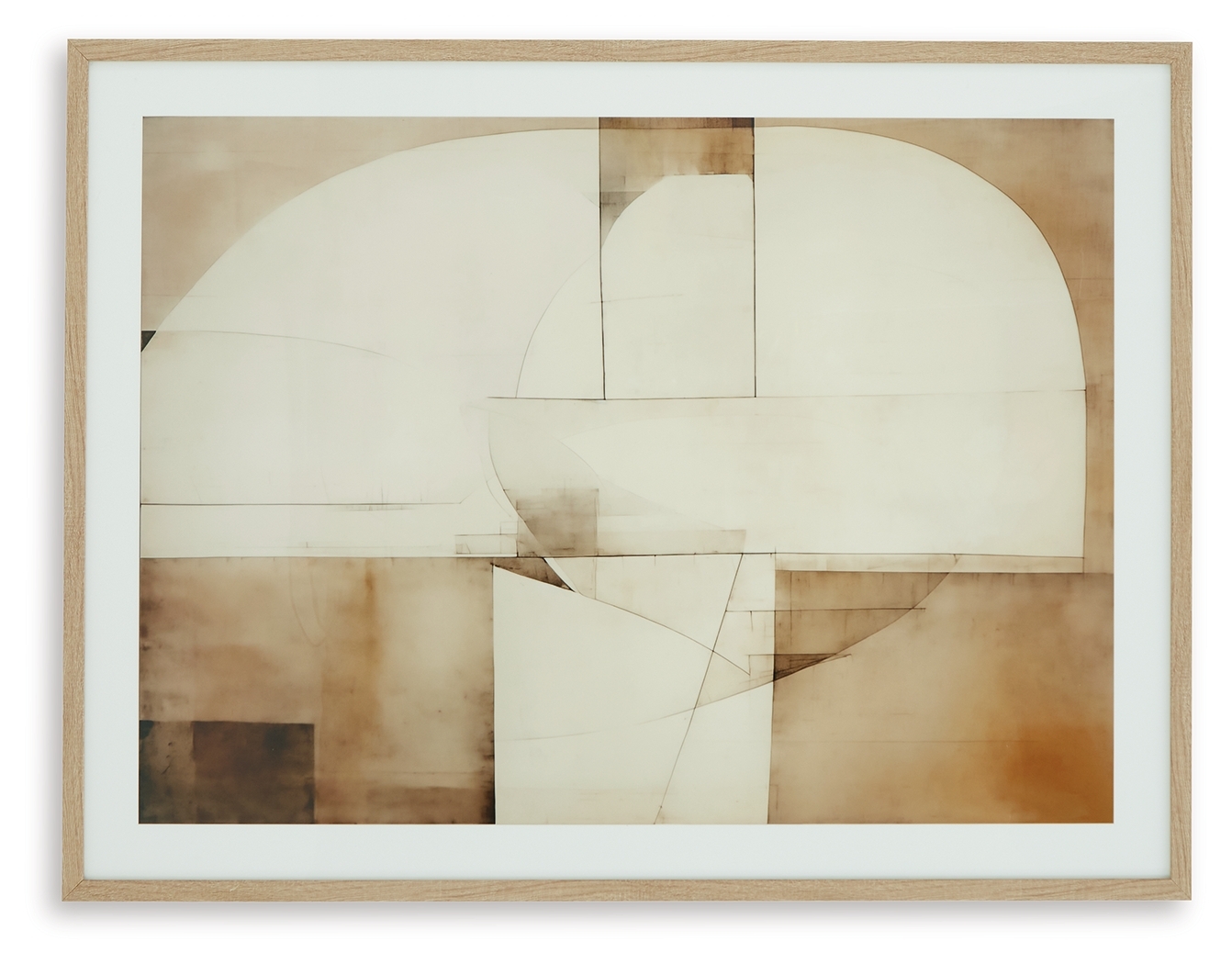 Corlain - Wall Art - Brown / Tan / White - Image 4