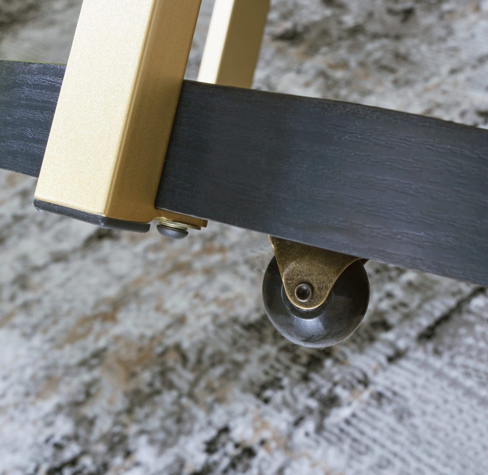 Shylore - Occasional Table Set (Set of 3) - Black / Brass Finish - Image 10