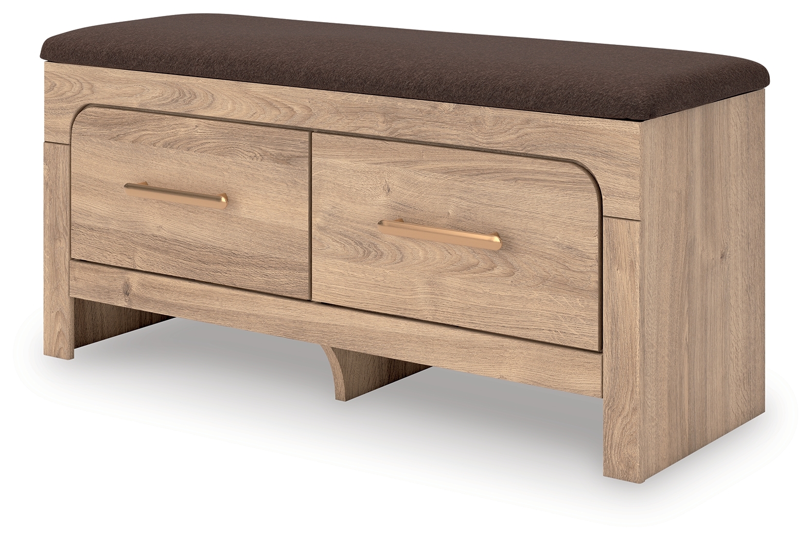 Kinlanni - Bedroom Upholstered Storage Bench - Tan / Brown - Image 6