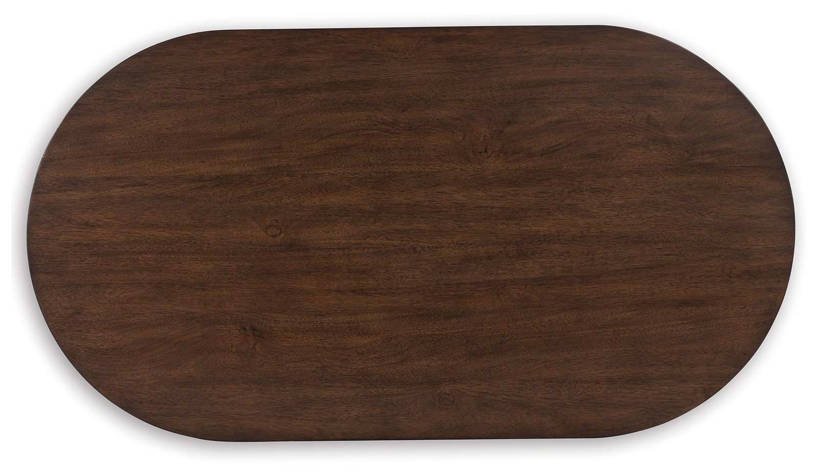 Korestone - Oval Cocktail Table - Dark Brown - Image 6