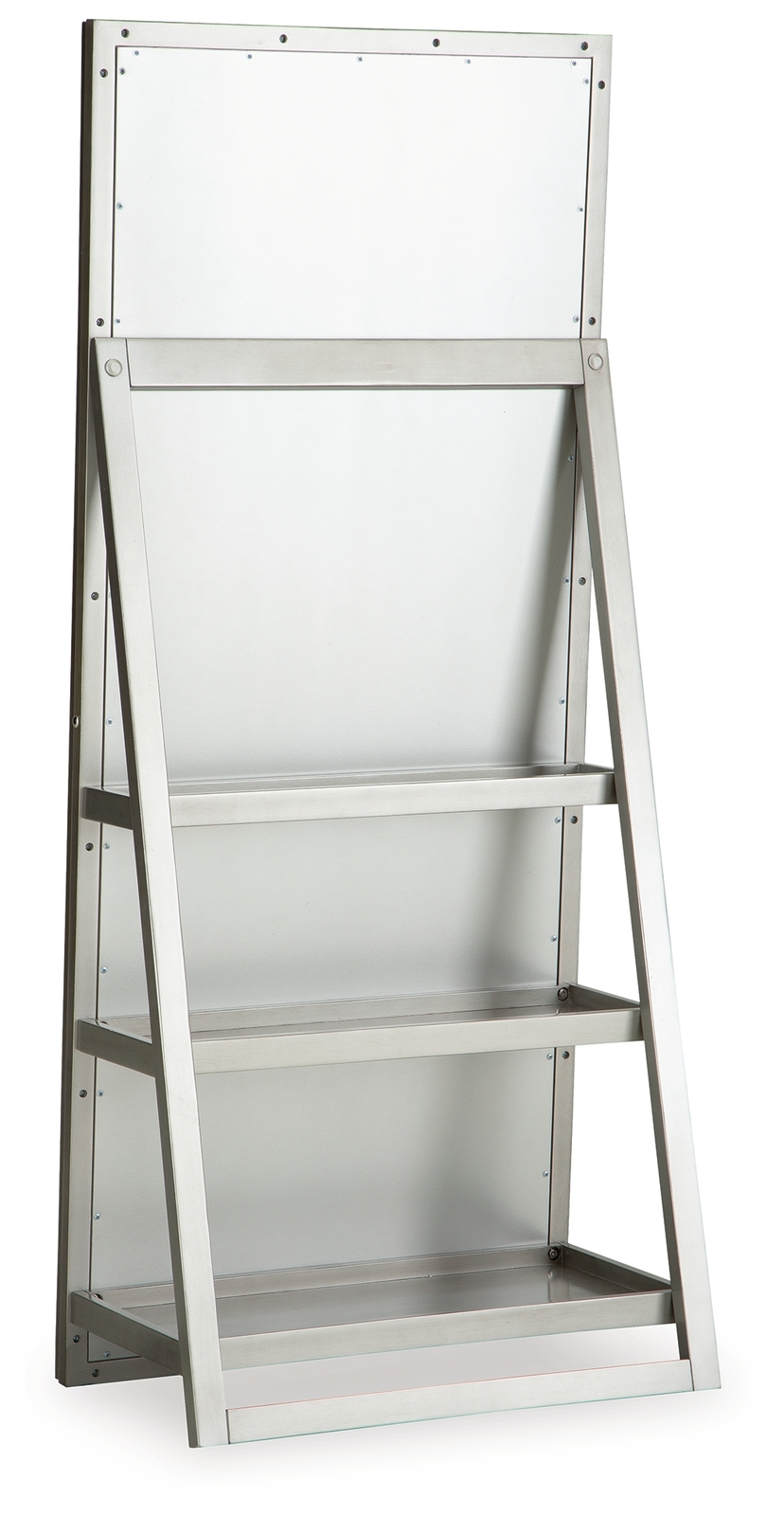 Evesen - Floor Standing Mirror With Storage - Champagne - Image 4