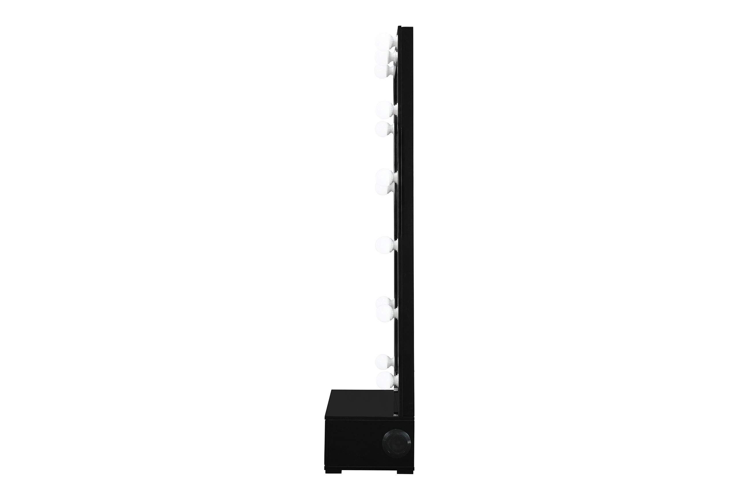Ella - Narrow Tall Mirror With Drawer And Speakers - Image 6