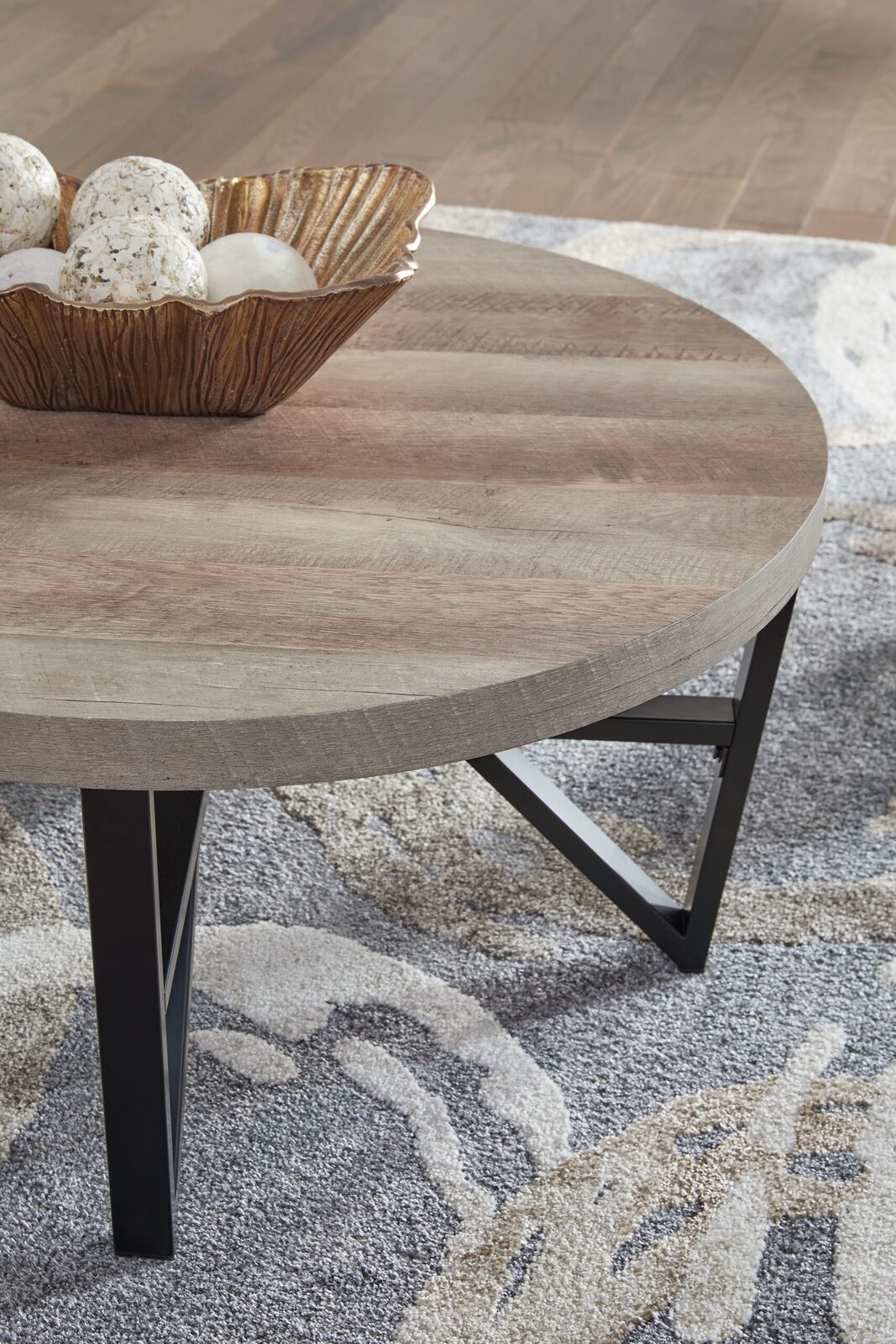 Deanlee - Occasional Table Set (Set of 3) - Grayish Brown / Black - Image 4
