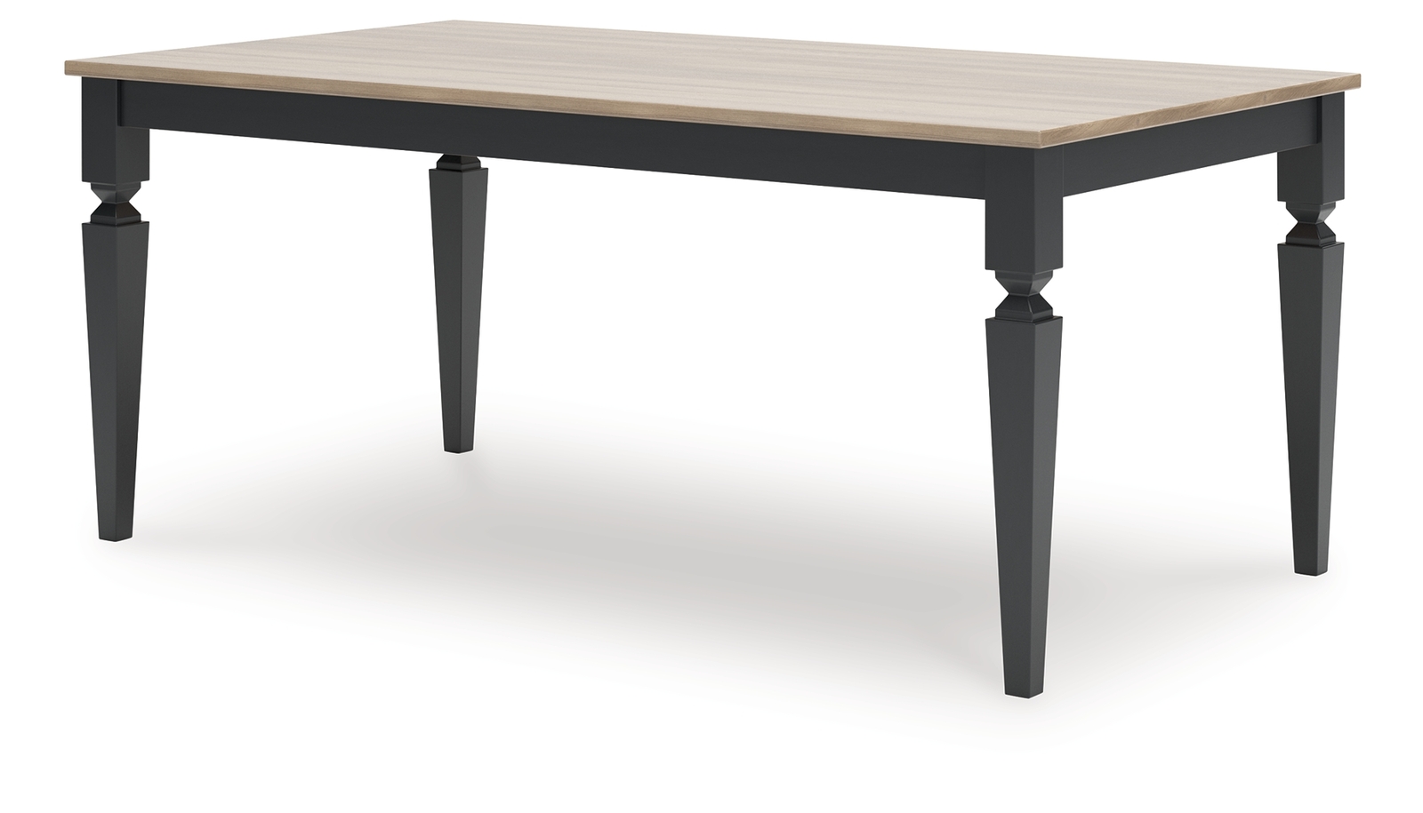 Brenkerton - Rectangular Dining Room Table - Grayish Brown / Black - Image 3
