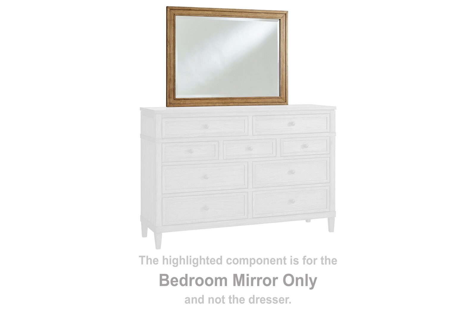 Sharlance - Bedroom Mirror - Brown - Image 2