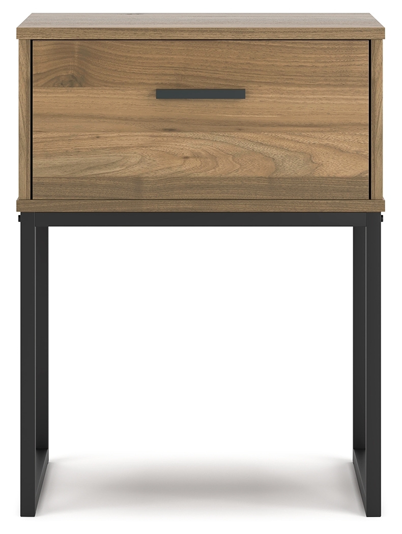 Deanlow - One Drawer Night Stand - Honey - Image 5