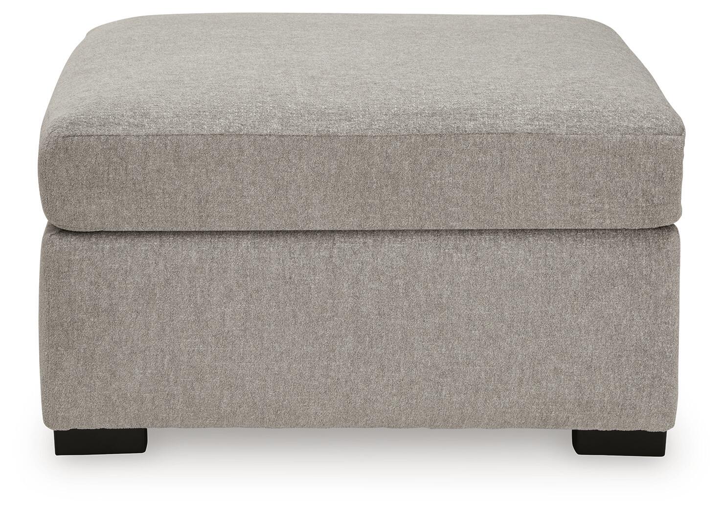 ModMax Luxe - Oversized Accent Ottoman - Flint - Image 3