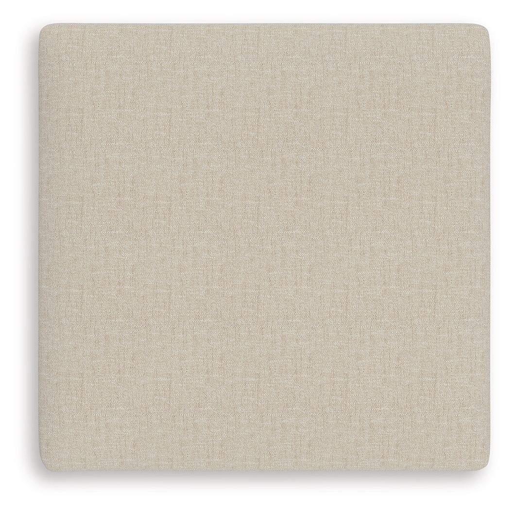 LadyMae - Oversized Accent Ottoman - Twill - Image 4