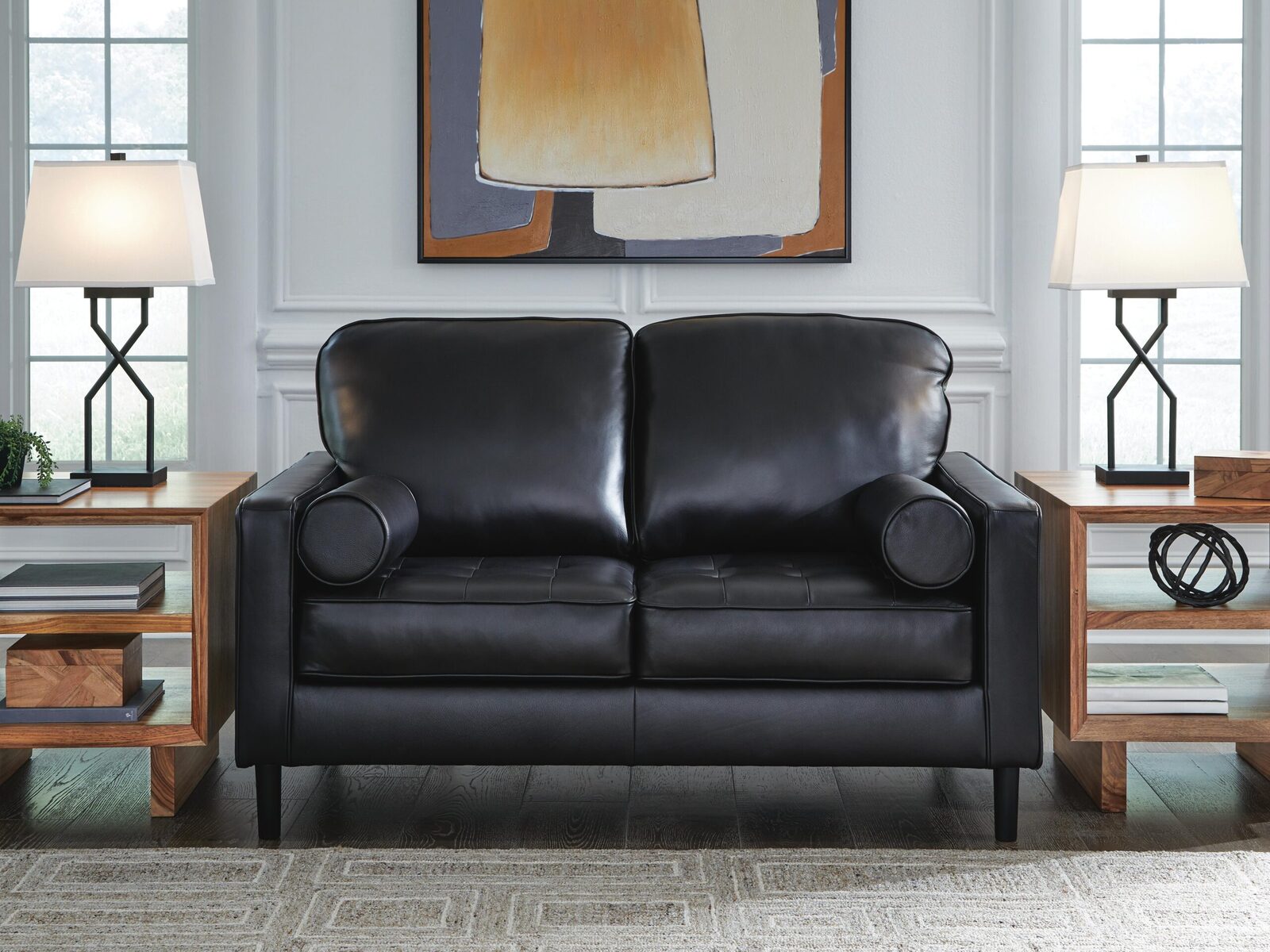 Bryceview - Loveseat - Onyx - Image 2