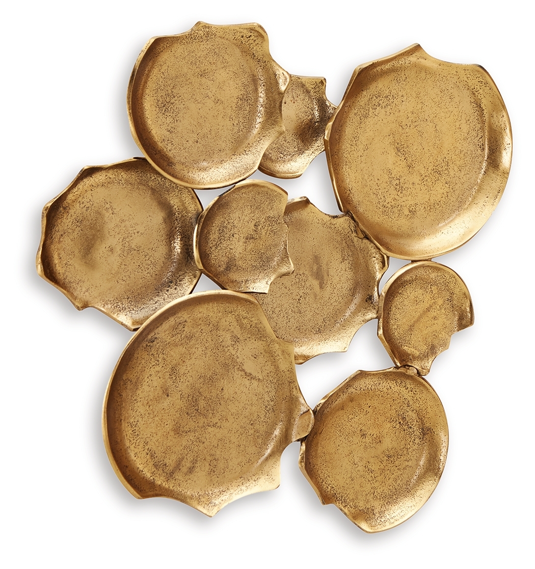 Gageton - Wall Decor - Antique Gold Finish - Image 3