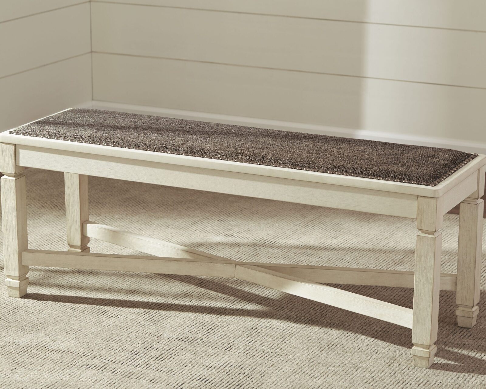Bolanburg - Large UPH Dining Room Bench - Beige - Image 2