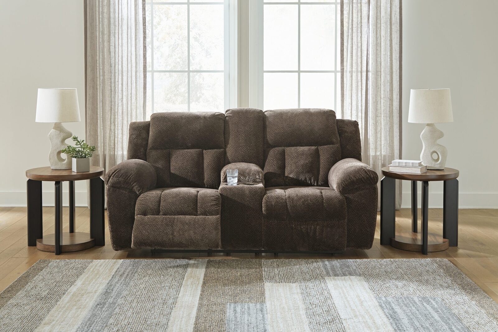 Frohn - Dbl Reclining Loveseat With Console - Image 16