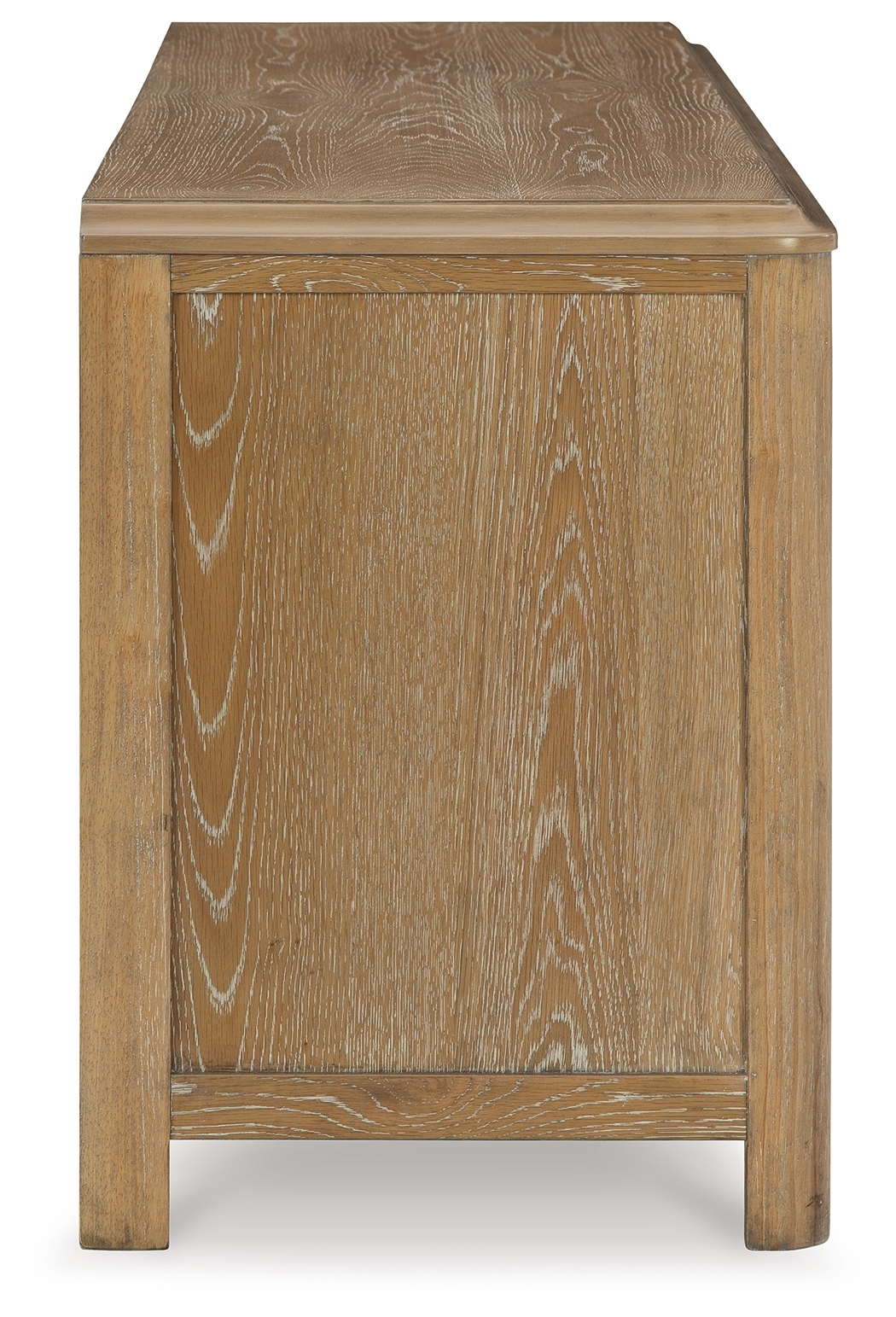 Rencott - Extra Large TV Stand - Light Brown - Image 5