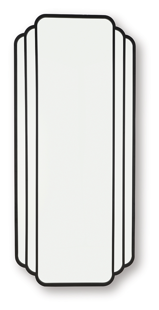 Antigone - Floor Mirror - Black