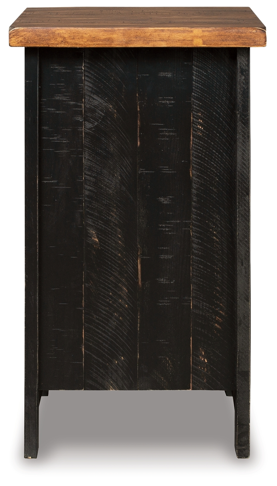 Valebeck - Chair Side End Table - Black / Brown - Image 8