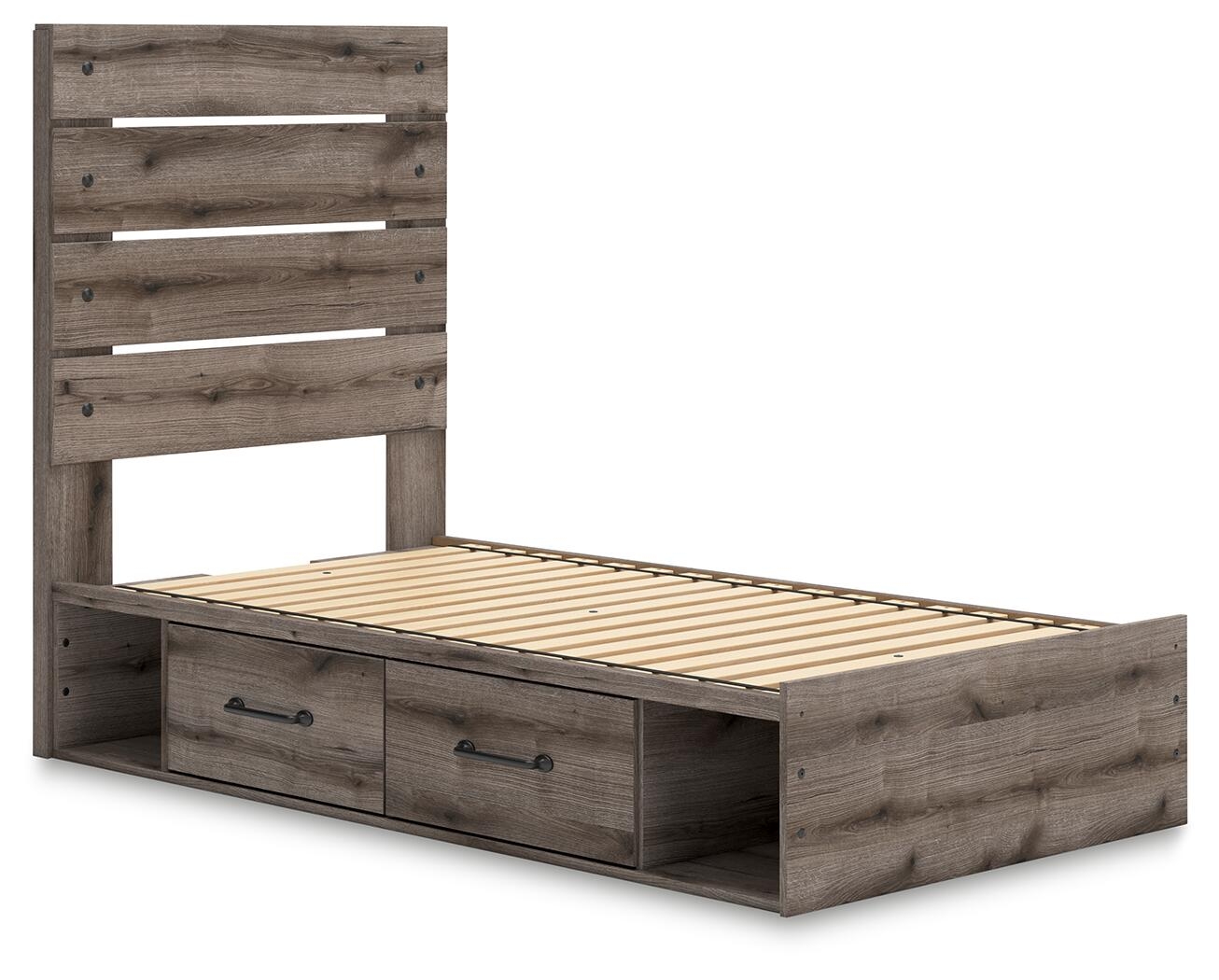 Graystorm - Panel Bed With Storage - Image 15