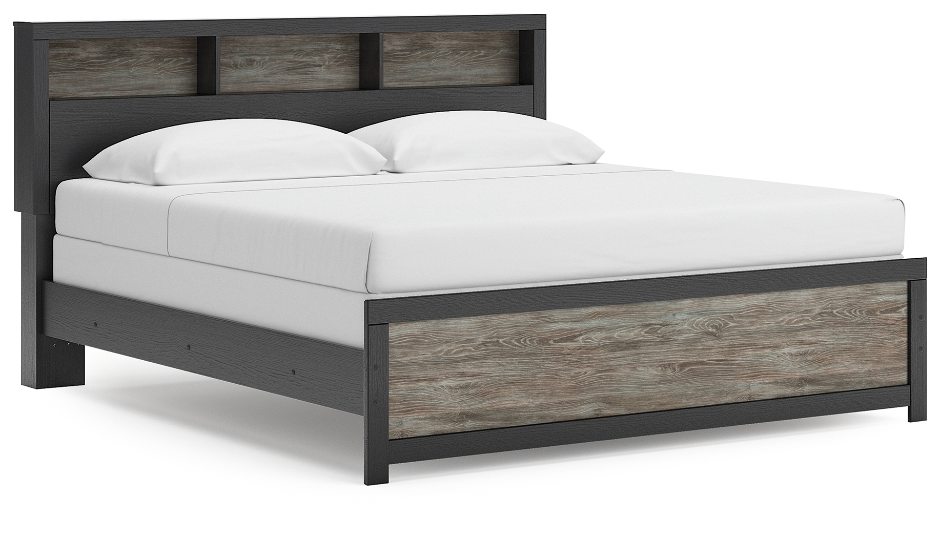 Broachmyn - Lighted Bookcase Panel Bed - Image 2