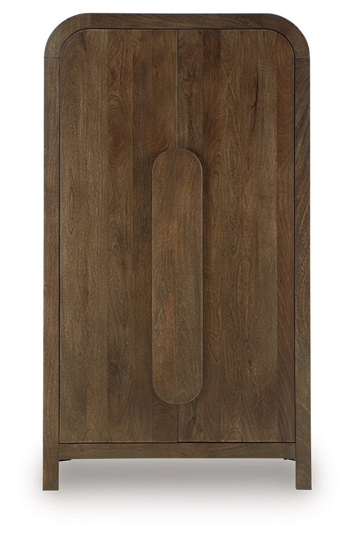 Thoren - Accent Cabinet - Medium Brown - Image 4