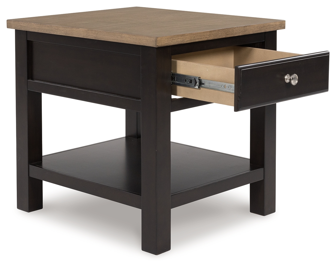 Drazmine - Rectangular End Table - Brown - Image 3