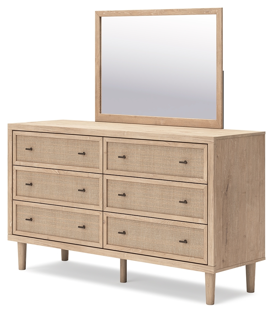 Cielden - Dresser And Mirror - Two-Tone - Image 4