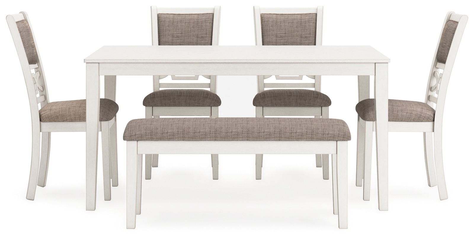 Erinberg - Dining Room Table Set (Set of 6) - Antique White - Image 3