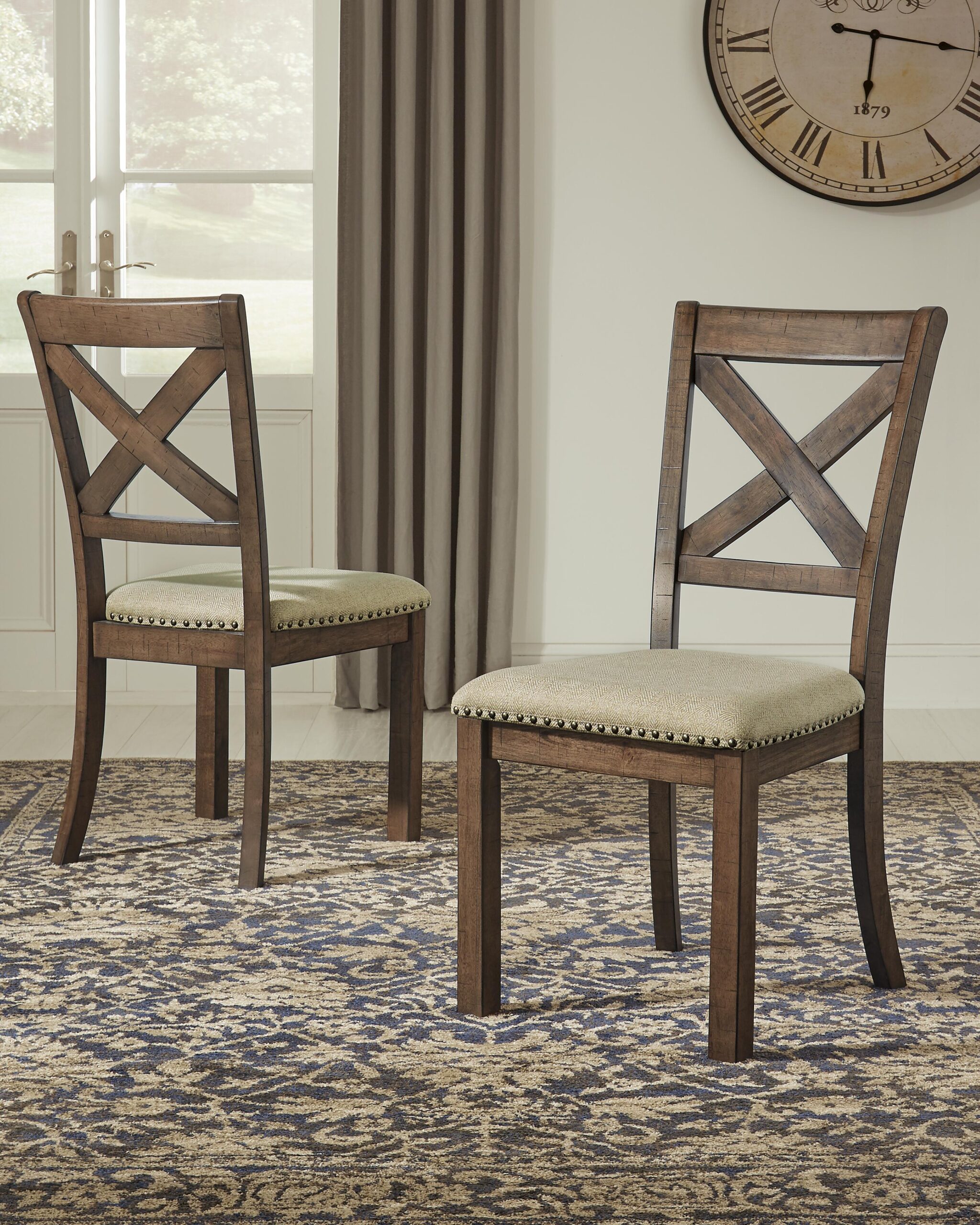 Moriville - Dining UPH Side Chair (Set of 2) - Beige - Image 6