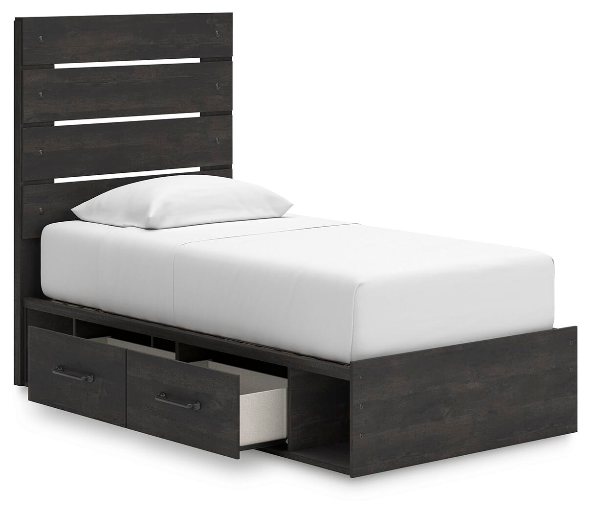 Hollivern - Panel Bed With Storage - Image 6