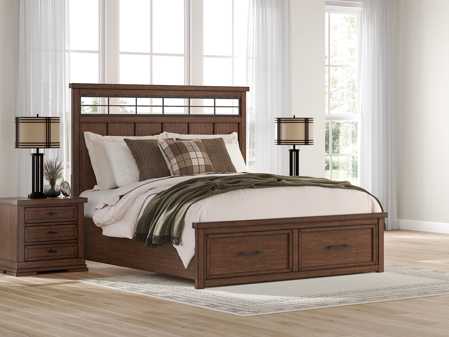 Taffenbrook - Panel Storage Bed - Image 4