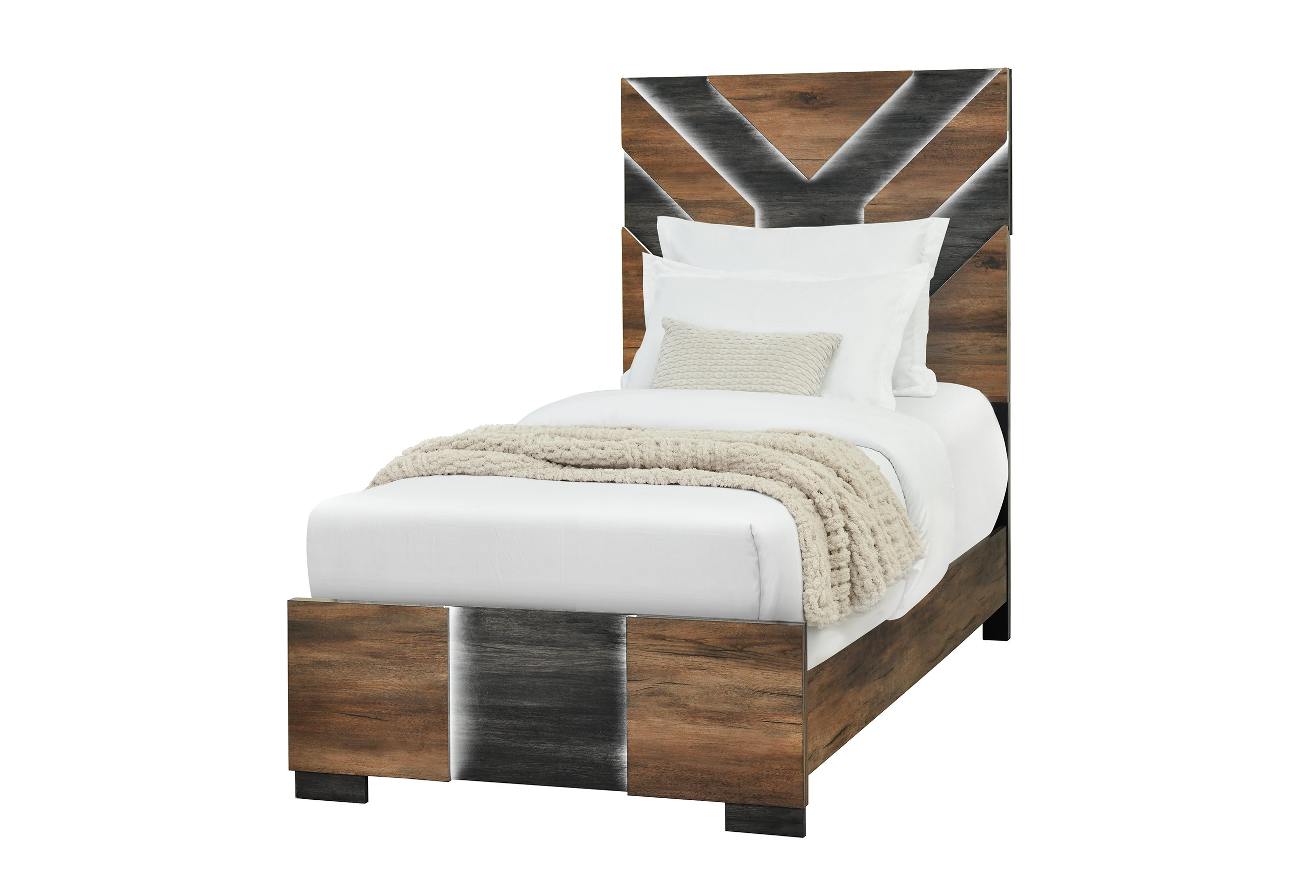 Optimus - Bed - Black / Brown - Image 3
