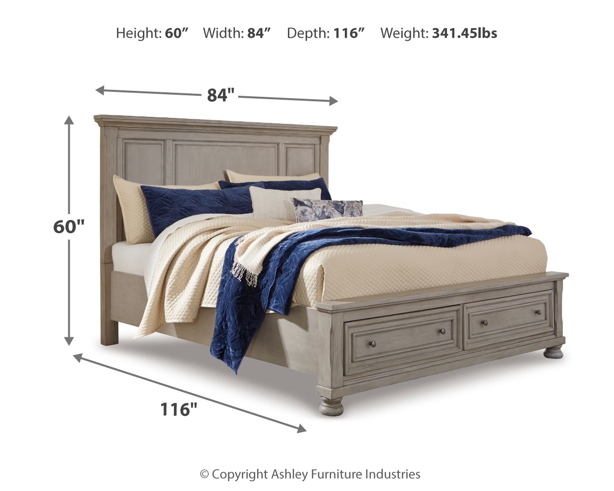 Lettner - Panel Storage Bed - Image 3