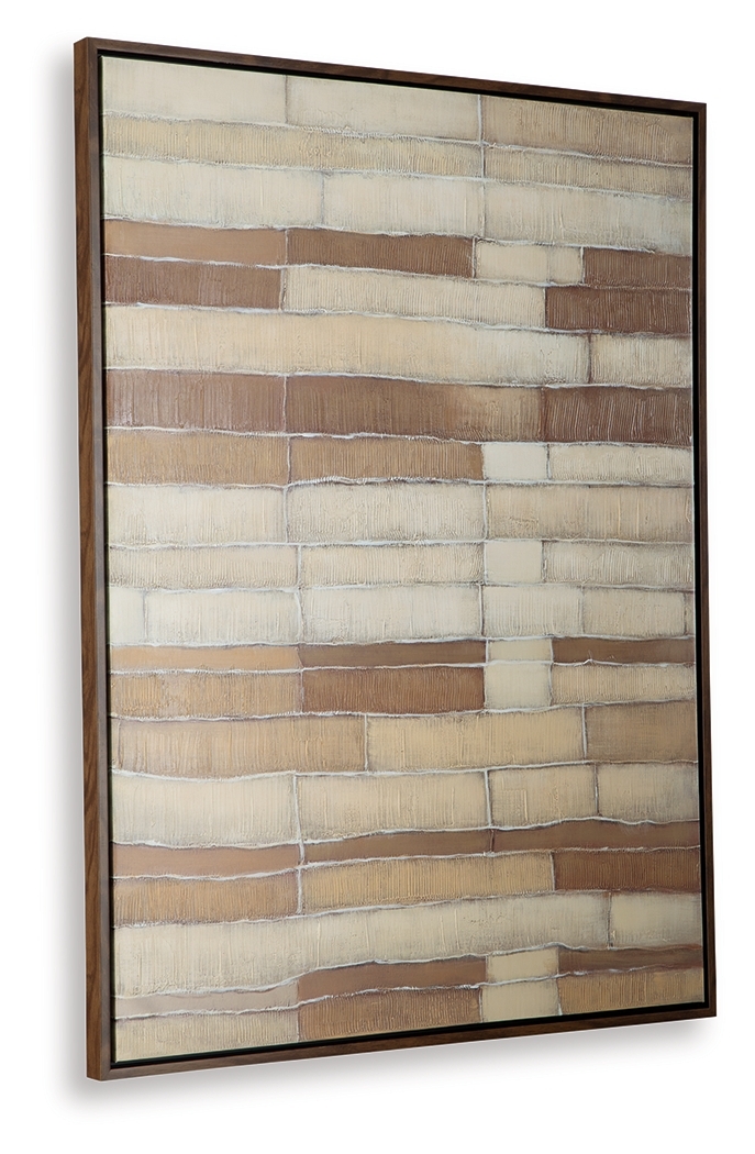 Kalanmore - Wall Art - Brown / Tan / White - Image 3