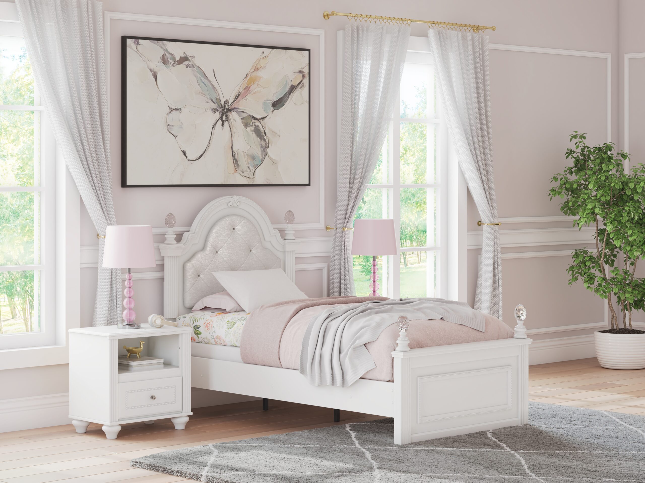Kozlani - Upholstered Panel Bed - Image 15
