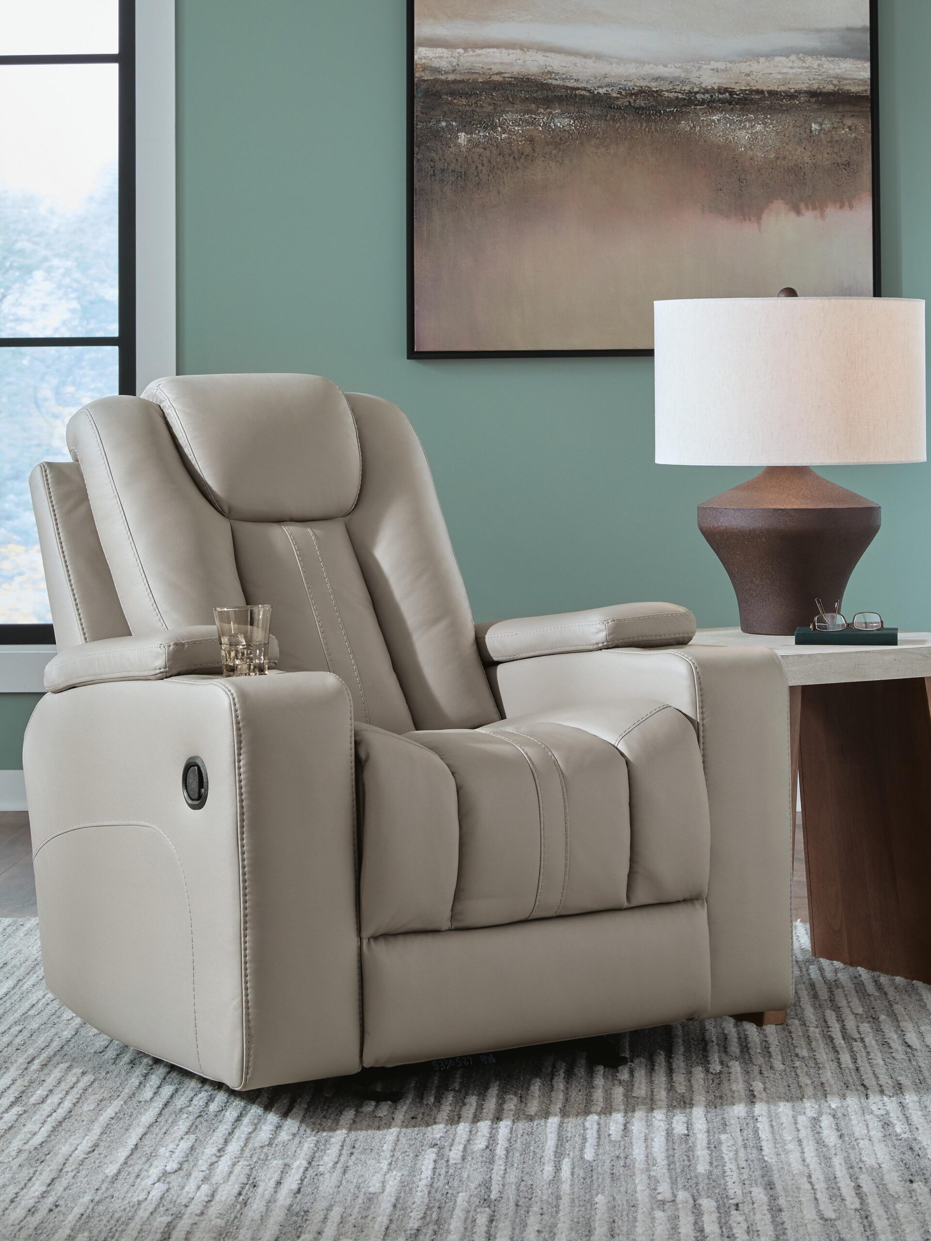 Elevate Edges - Glider Recliner - Coin - Image 2