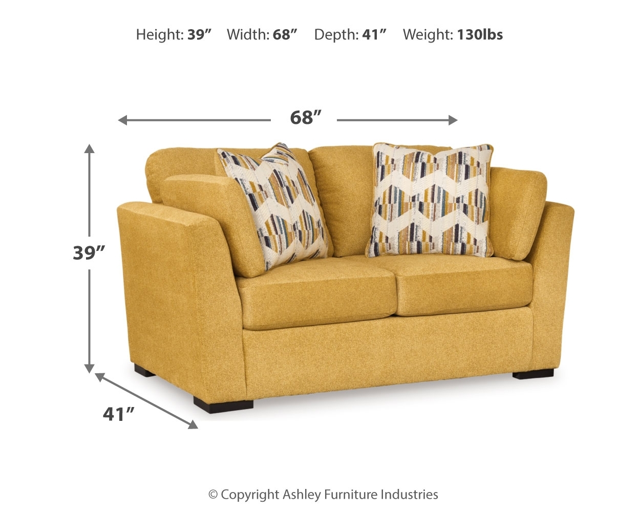 Keerwick - Loveseat - Image 4