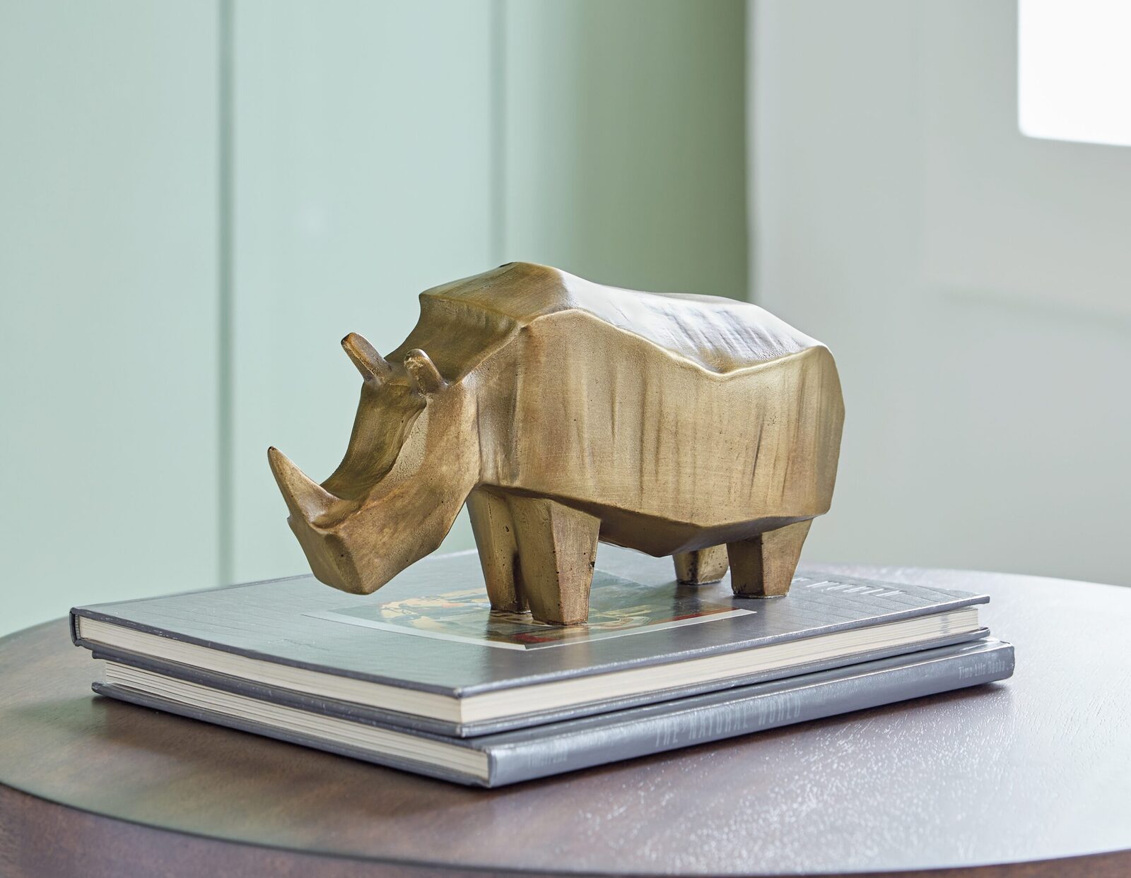 Gentwell - Sculpture - Antique Gold Finish - Image 2