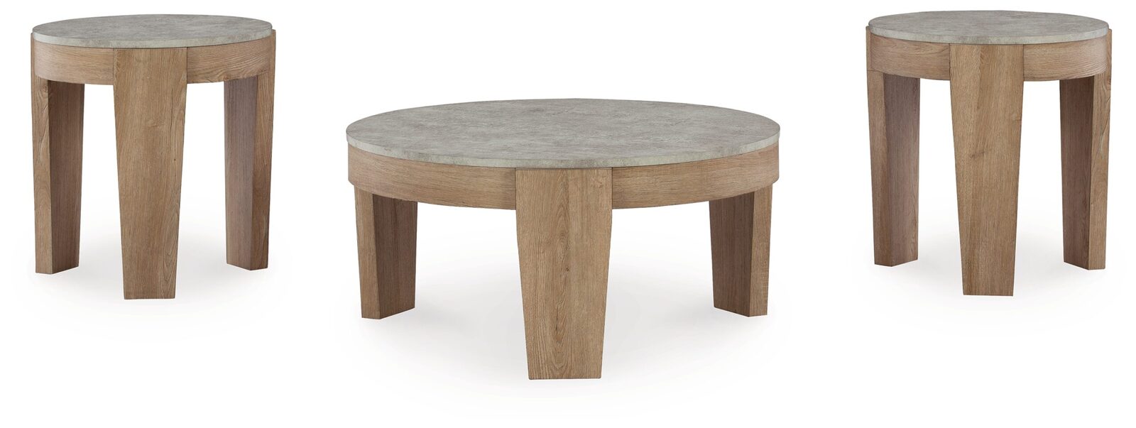 Guystone - Occasional Table Set (Set of 3) - Light Brown - Image 3