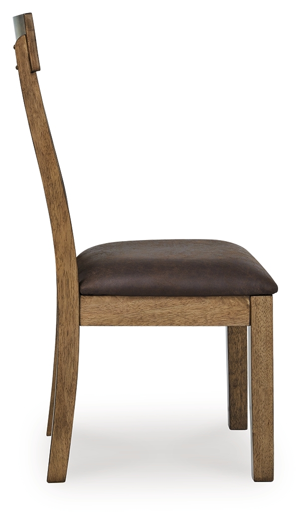 Urbinforte - Dining Upholstered Side Chair (Set of 2) - Light Brown - Image 5