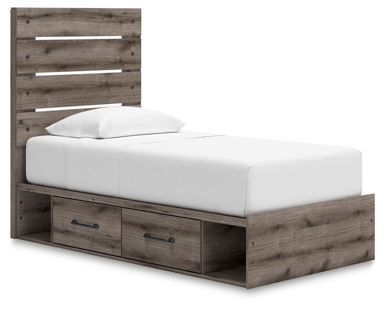 Graystorm - Panel Bed With Storage - Image 2