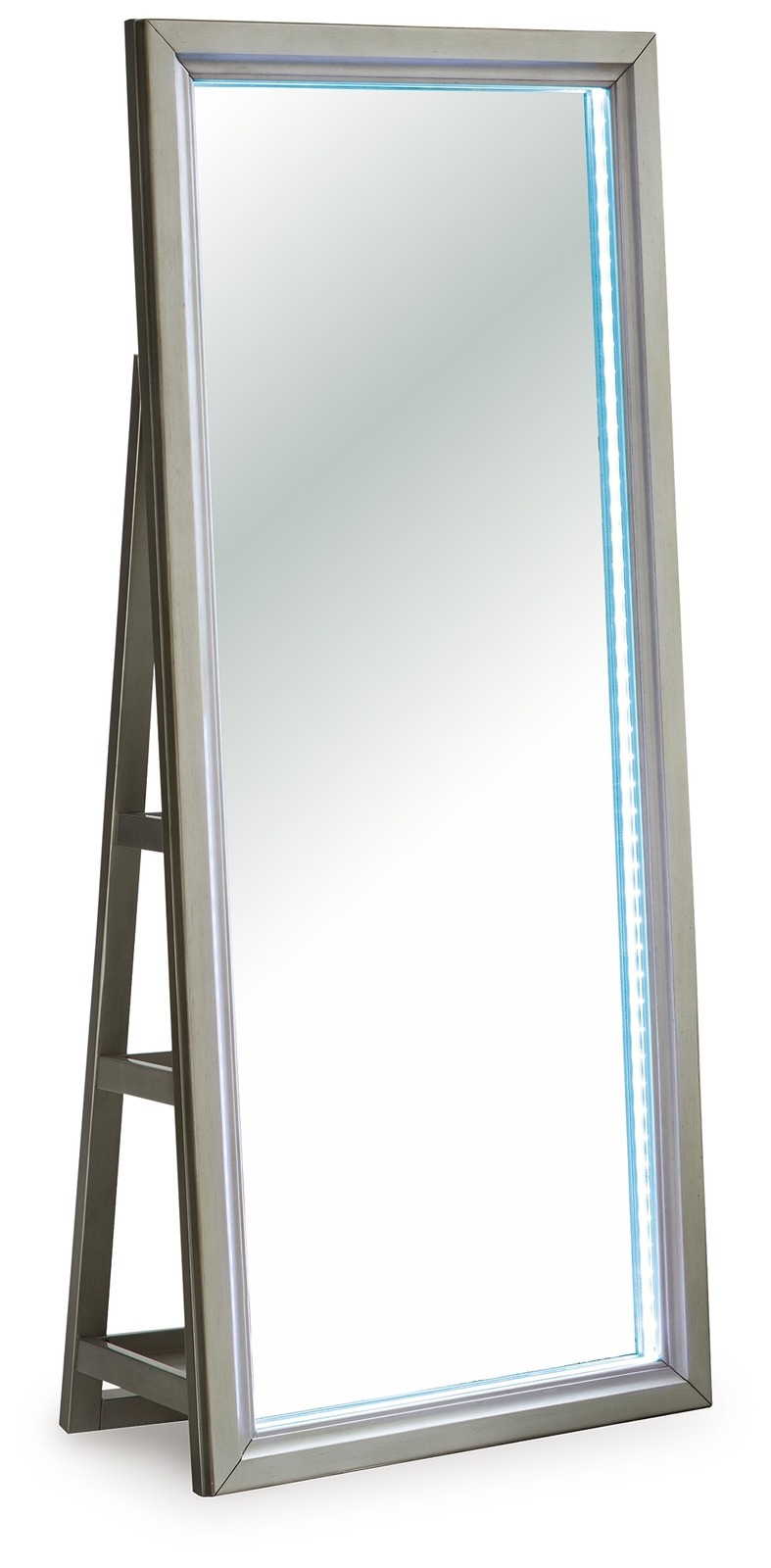 Evesen - Floor Standing Mirror With Storage - Champagne - Image 11